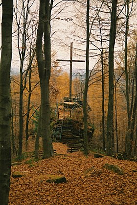 La Friedenskreuz (la « croix de la Paix ») sur le Maimont.