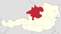 Location of Дээд Австри