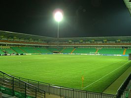 Het Zimbrustadion.