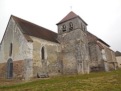 Skyline of Angluzelles-et-Courcelles