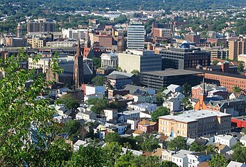 Paterson, sometimes known as Silk City,[148] has become a prime destination for an internationally diverse pool of immigrants,[149][150] with at least 52 distinct ethnic groups.[151]