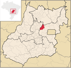 Location in Goiás state