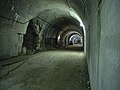 Vnitřek tunelu, který je dnes zpřístupněný návštěvníkům