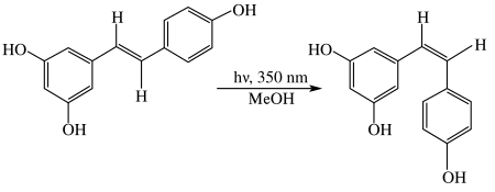 fotoisomerització del resveratrol