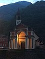 Pfarrkirche San Michele bei Nacht