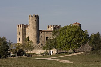 Lo chastèl d'Essalois (nom francés).