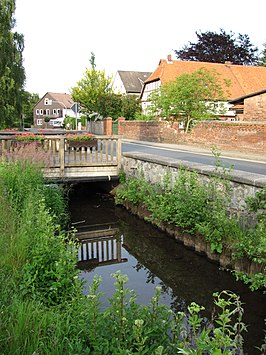 De rivier Beuster in Diekholzen