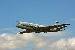 Nimrod MRA4 in flight