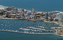 Punta del Este leku turistikoa.