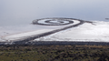 Modernus geoglifas Spiral Jetty