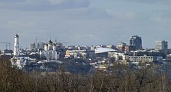 View of the historical center of Bryansk