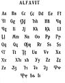 Abazin alphabet of the 1930s