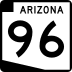 State Route 96 marker