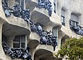 Casa Milà, Gaudi, Barcelona Spania