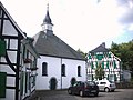 Ev.-ref. Kirche mit Predigthaus und Pfarrhaus