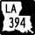 Louisiana Highway 394 marker