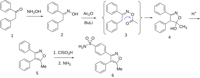 Synthèse du valdécoxib