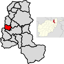 Baharak District Map.svg