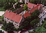 The National Historic Landmark John J. Glessner House at 1800 South Prairie Avenue