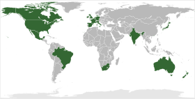 Carte de l'organisation