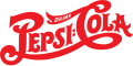 Tercer logotipo de Pepsi-Cola, usado desde 1906 hasta 1940.