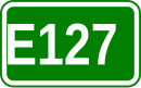 Zeichen der Europastraße 127