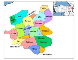 Erzurum districts.png