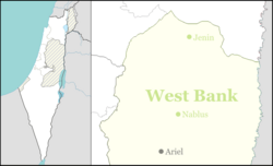 Nofim is located in the Northern West Bank