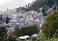 Taormina'nın panoramik görünümü