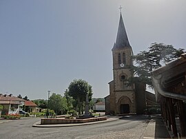 Saint-Pierre church in Viozan