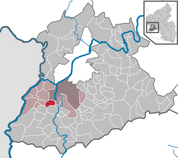 Läget för Wawern i Trier-Saarburg