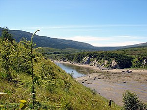 Embouchure du Vesely dans la baie de Vesselaya .