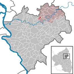 Läget för Charlottenberg i Rhein-Lahn-Kreis