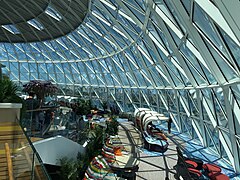 The Overlook Bar in the Aquadome