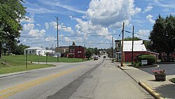 Looking east on Main Street