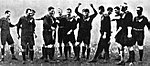 Les All Blacks en 1905.