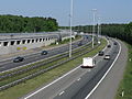 HSL-tunnel naast de A1 in Schoten