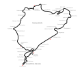 Vergelijking Nordschleife en Großer Preis-Strecke (1984–1994)