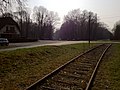 Emplacement de la gare du Rond d'Orléans du Chauny-St Gobain (2012)