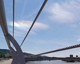 Le pont de Lattre-de-Tassigny, vu d'amont