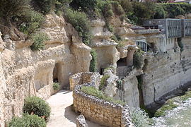 Autre vue des grottes