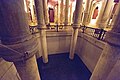 An excavated pool showing the original height of the double columns. The cistern was constructed under a palace, often identified as the Palace of Antiochos in the 5th century.[2]