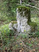 Steinkreuz am Kirchbühl zwischen Feucht und Gsteinach