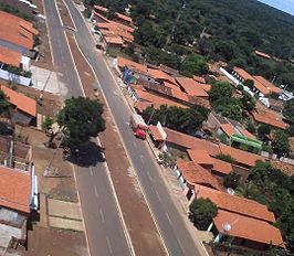 Avenida Dom Edilberto in het centrum van Tanque do Piauí