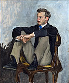 Retrato de Renoir, 1867, óleo sobre tela, Musée d'Orsay