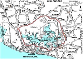 Kaart van Willemstad