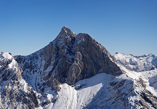 Blick vom Seehorn nach Osten zum Großen Hundstod. Fotograf: Jörg Braukmann