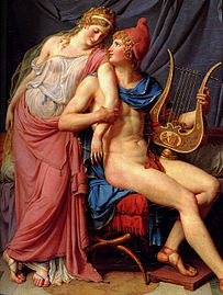 Iubirea Elenei și a lui Paris de Jacques-Louis David (1788)