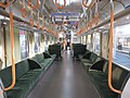 Interior of a refurbished car