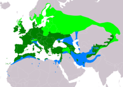 Mapa występowania